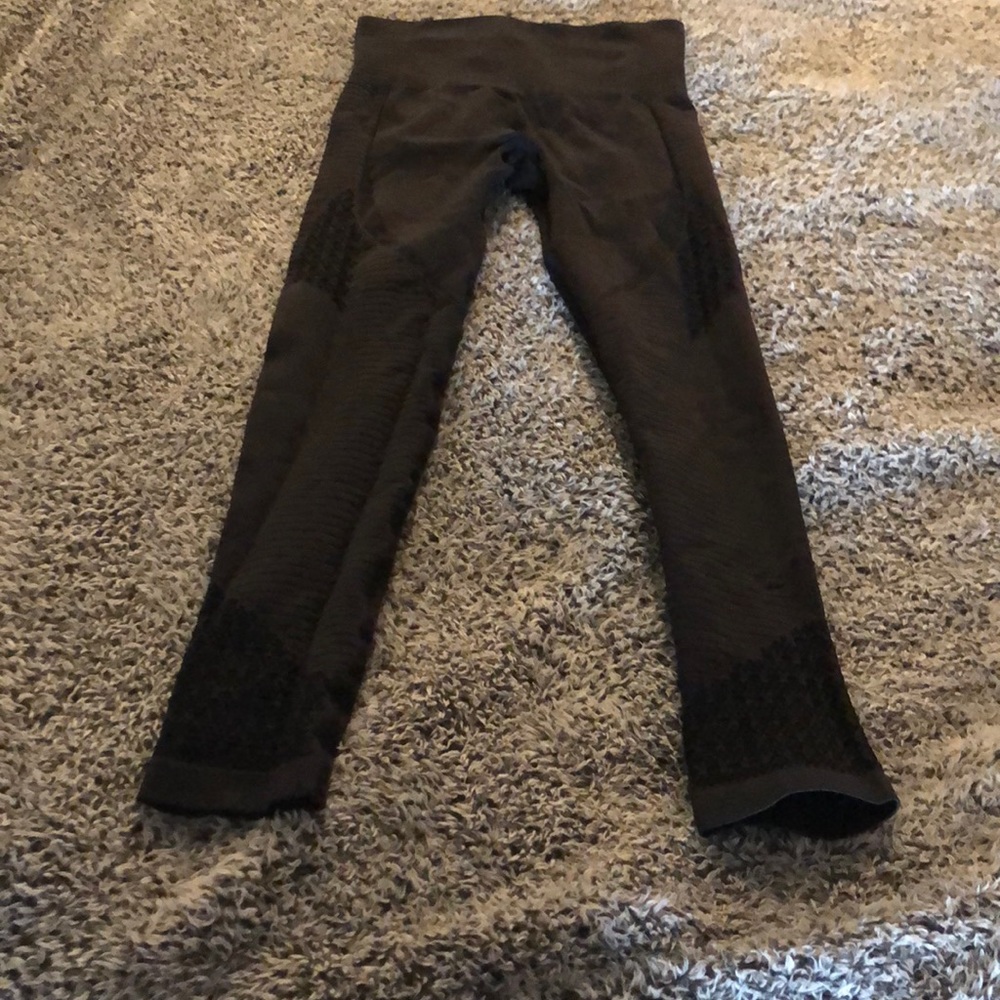 Black high waisted seamless leggings